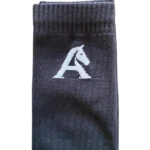 Whistler Black and White Socks - Top of Sock
